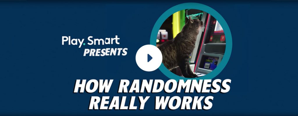 How randomness really works - cat sitting at slot machine