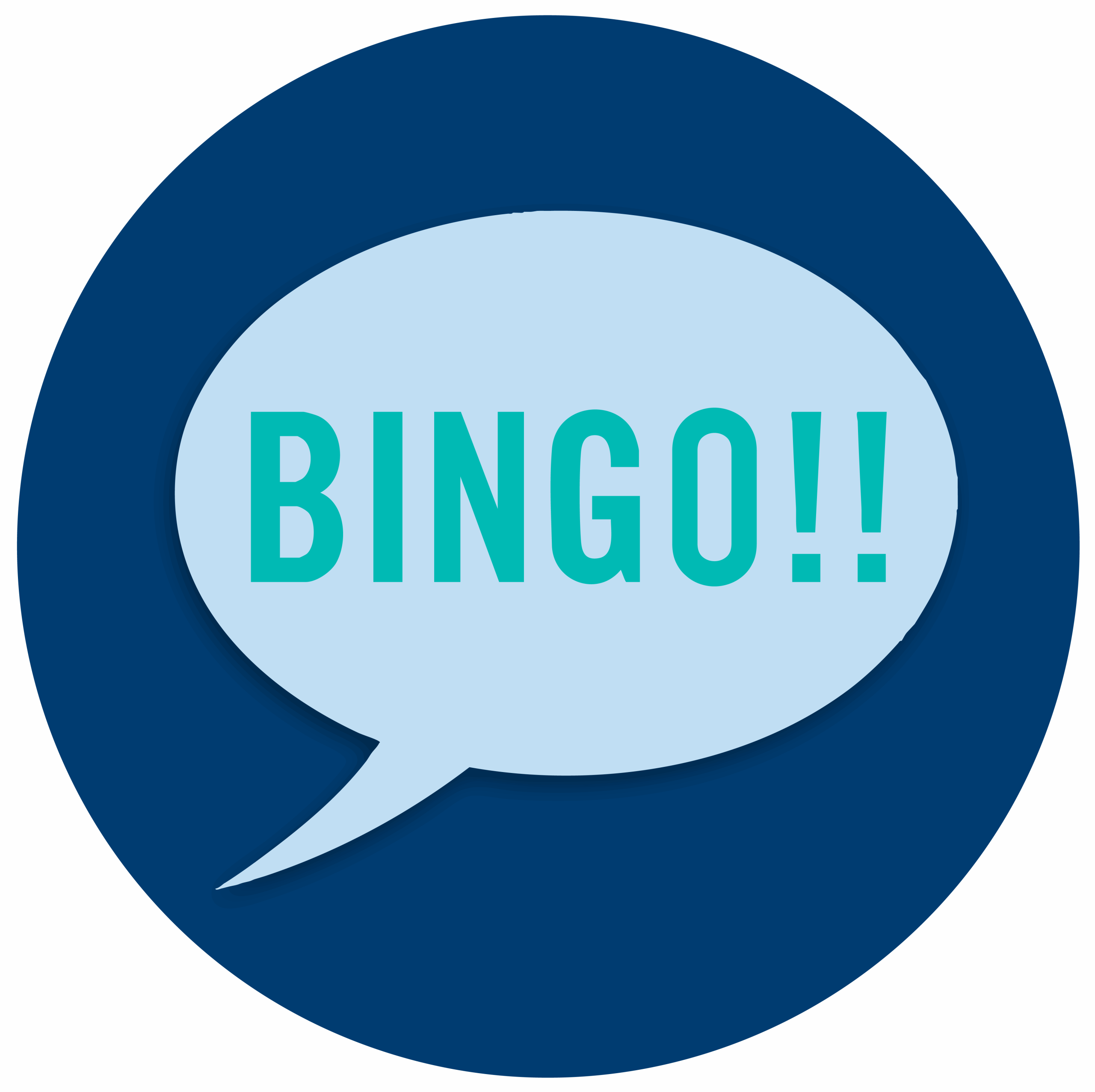Bulle contenant le message « BINGO!! »