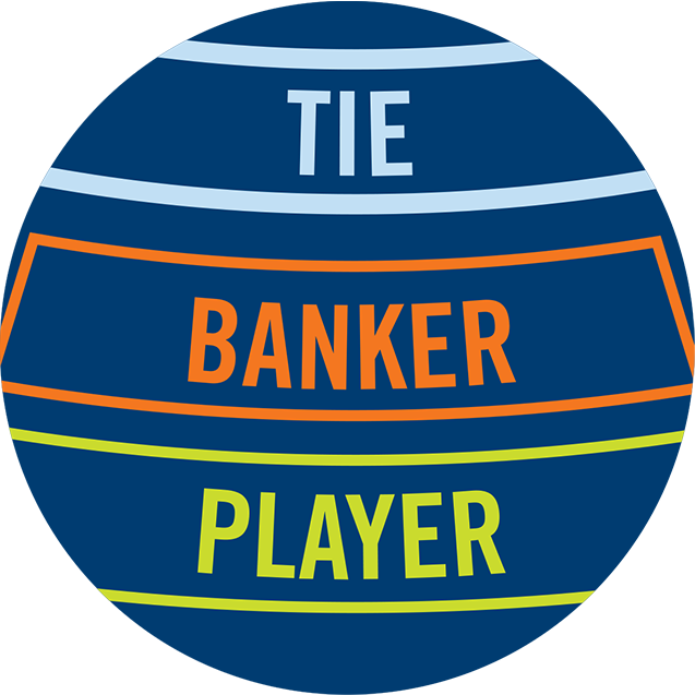 Three betting boxes: Tie, Bank and Player.