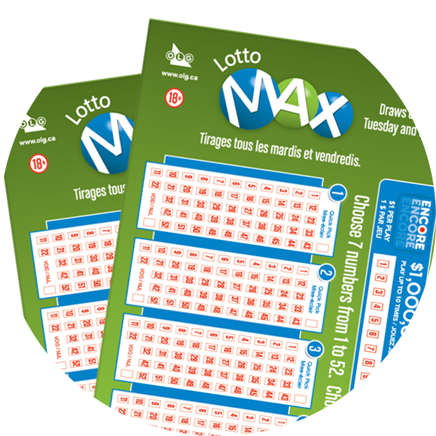 LOTTO MAX Selection Slips