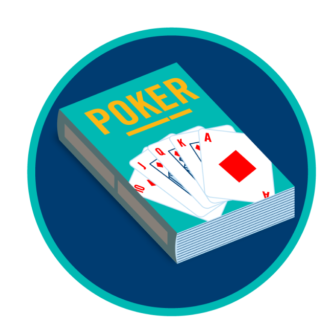 A poker book.