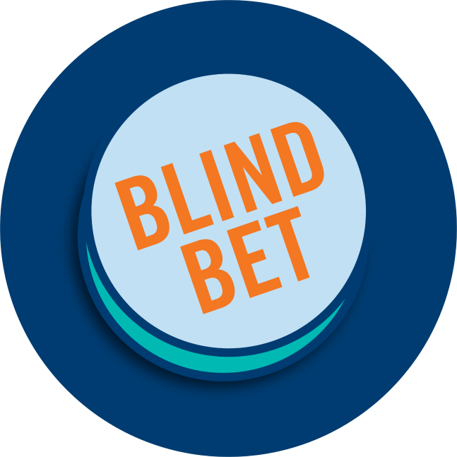 A button that says Blind bet