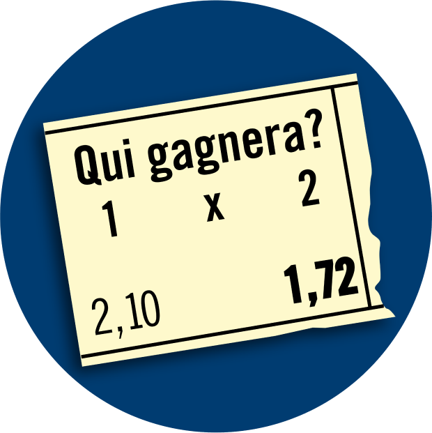 Une section de la liste des événements comprenant les cotes des types de mise.