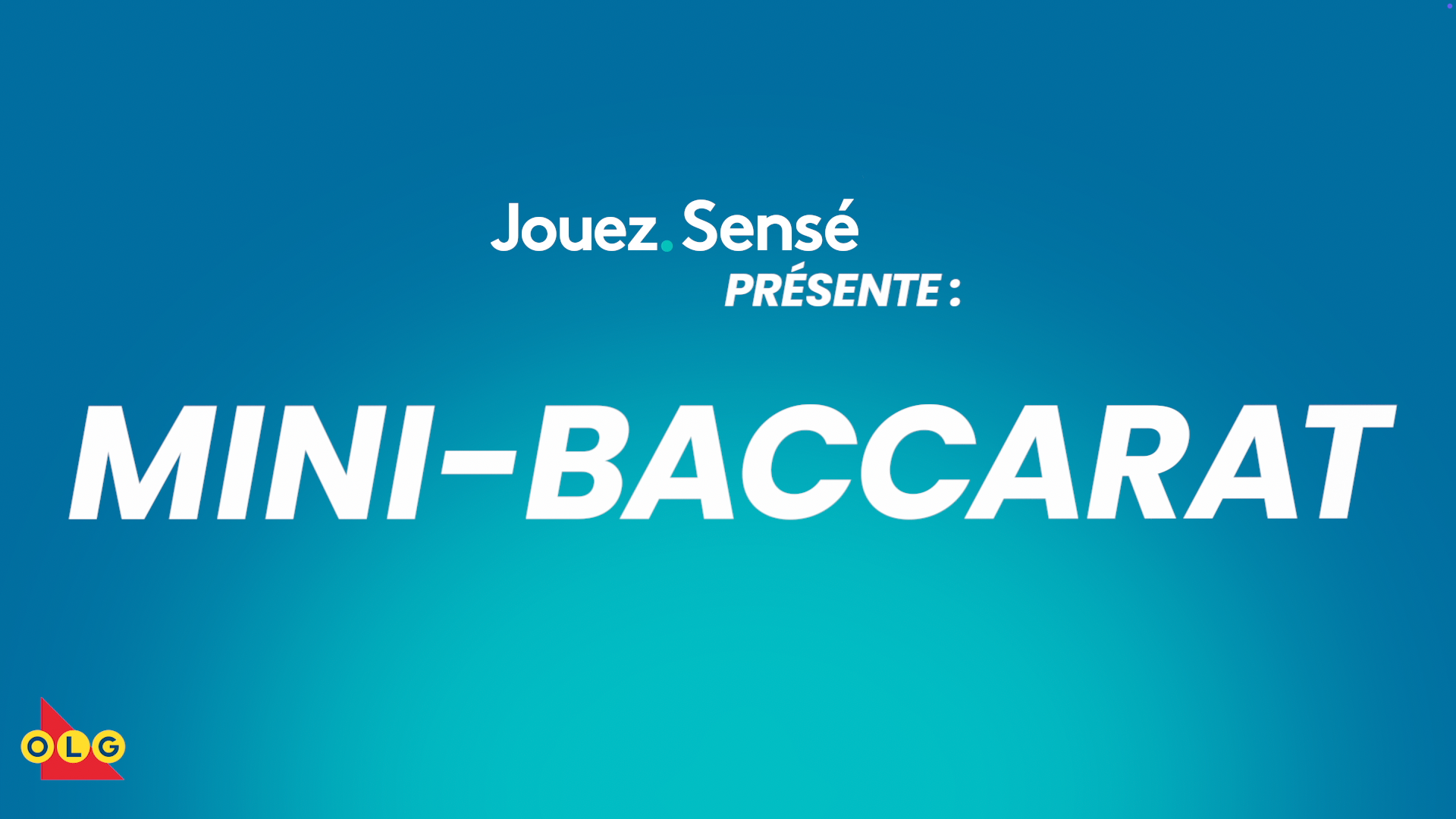 Comment jouer au Baccarat